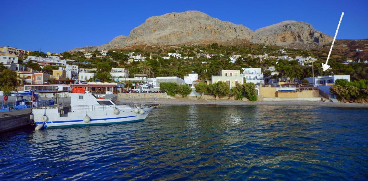 Villa Maria - Seashore Serenity Villa At Myrties Beach Kalymnos מראה חיצוני תמונה