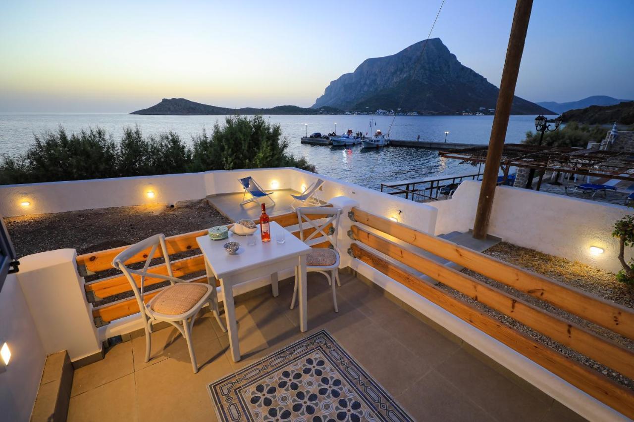 Villa Maria - Seashore Serenity Villa At Myrties Beach Kalymnos מראה חיצוני תמונה