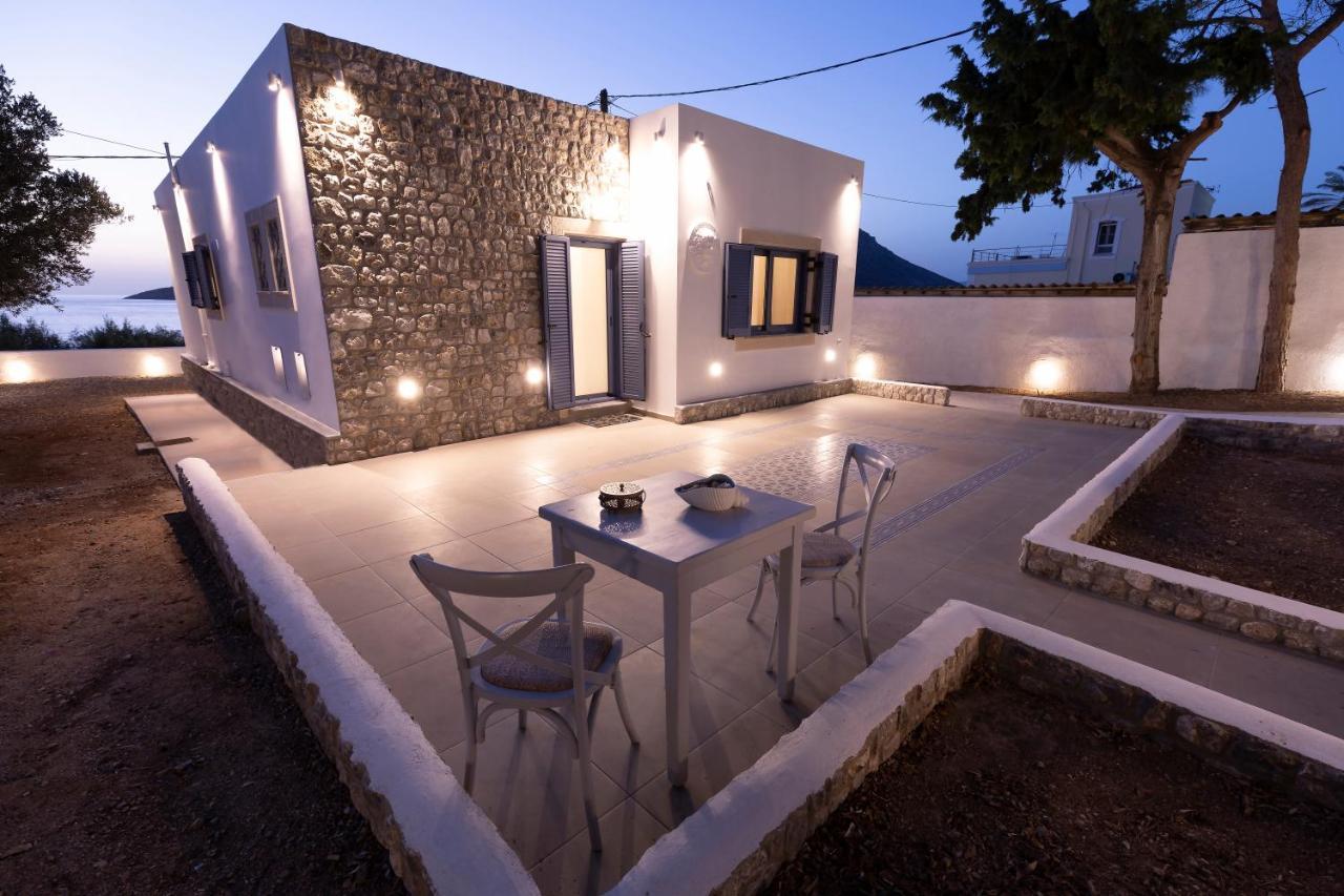 Villa Maria - Seashore Serenity Villa At Myrties Beach Kalymnos מראה חיצוני תמונה
